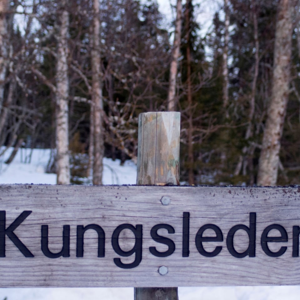 Kungsleden Wegweiser